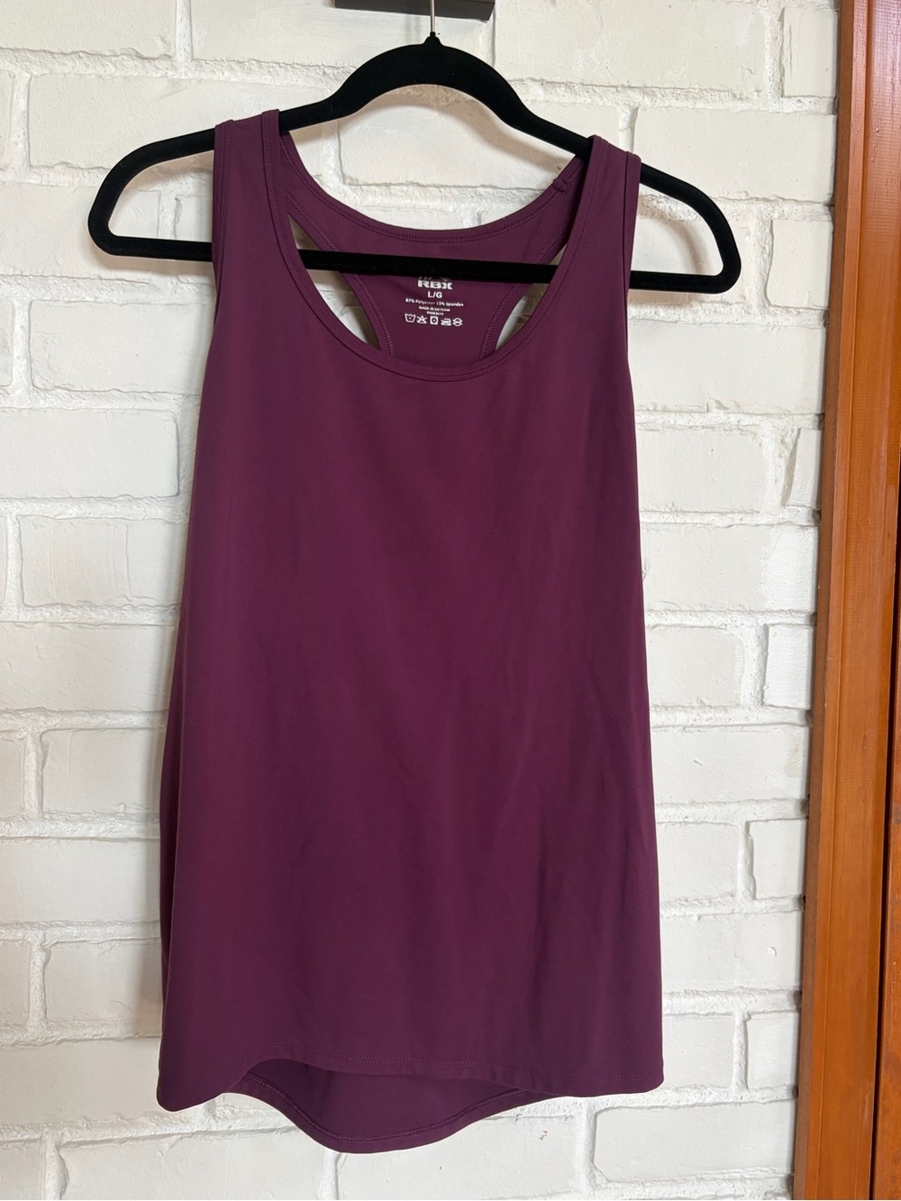 RBX Women's Plum Sleeveless Racerback Tank